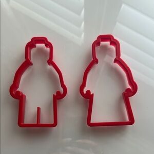 LEGO Figure Cookie Cutters 4.5 inches